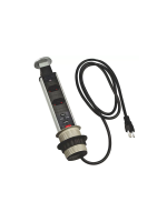 Torre Multiplug Retrátil Com 3 Tomadas e 2 USB Embutir - Kzi